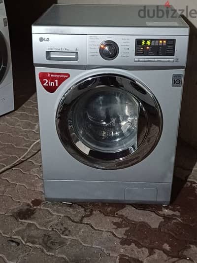 Lg 8/4 kg Washing machine for sale good quality call me. 70697610