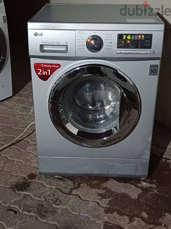 Lg 8/4 kg Washing machine for sale good quality call me. 70697610 0