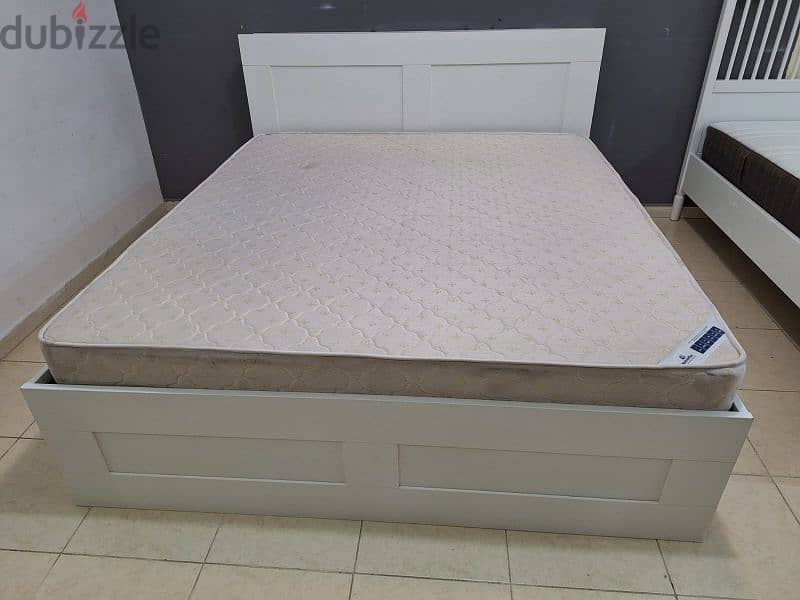 Queen size bed for sale IKEA 3