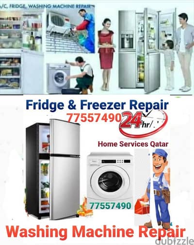 Fridge And Freezer Ac Washing Machine Repair 77557490