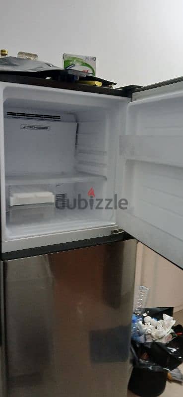 sharp double door fridge 1