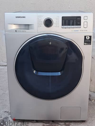 SAMSUNG 8/6 KG WASHING MACHINE FOR SELL CALL ME 70577993