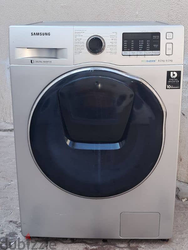 SAMSUNG 8/6 KG WASHING MACHINE FOR SELL CALL ME 70577993 0