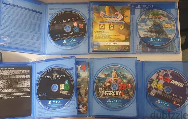 5 Ps4 games 1