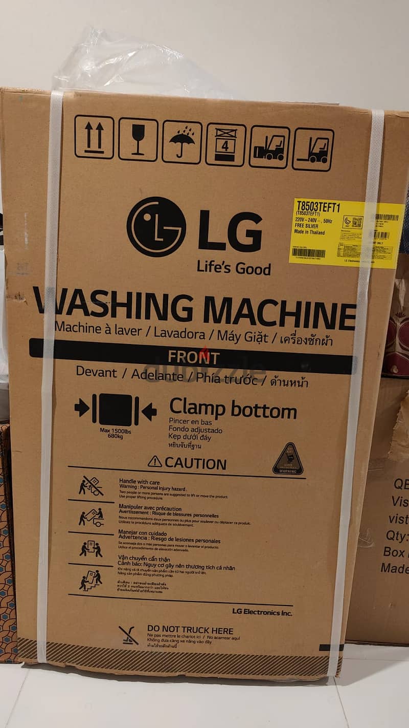 LG Top Loading 8kg washing machine 0