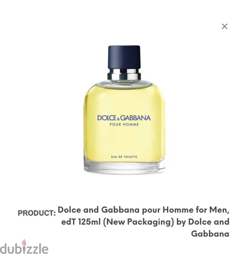 Dolce & gabbana pour homme 0