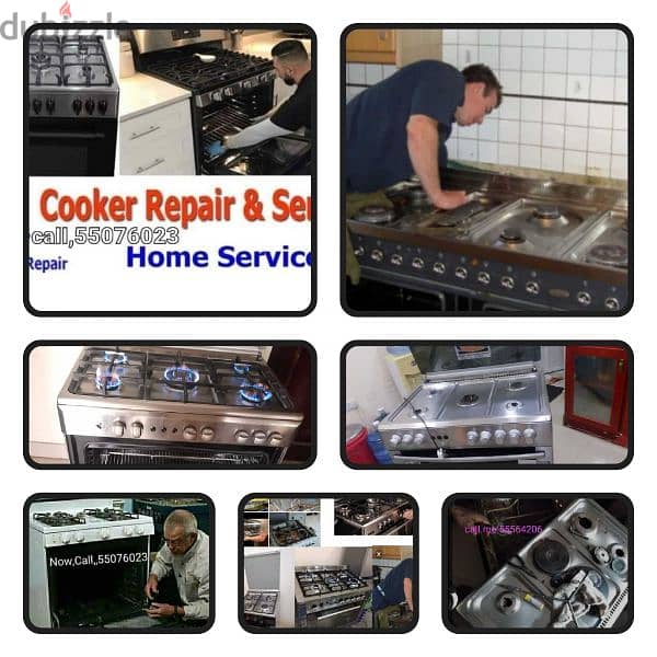 gas stove/oven/cooker, electronic  and servicing,repairing  mobile 0