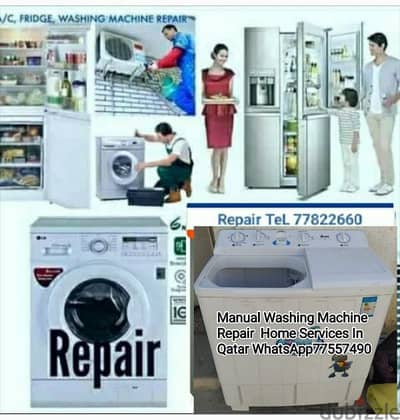 Fridge And Freezer. Ac Washing Machine Repair 77822660