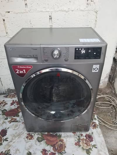 Lg 7/4 Kg Washing With Dryer Machine For Sale