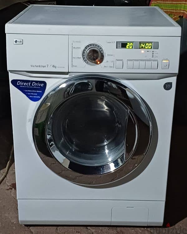 LG 7/4 KG WASHING MACHINE CALL NOW 70577993 0