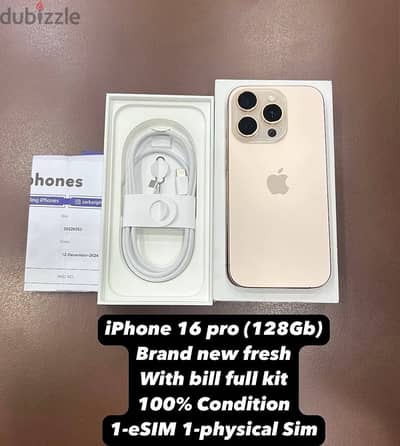 BrandNew IPhone 16pro  WhatsApp ‪+1 (207) 473‑8400‬ 256 GB!!!