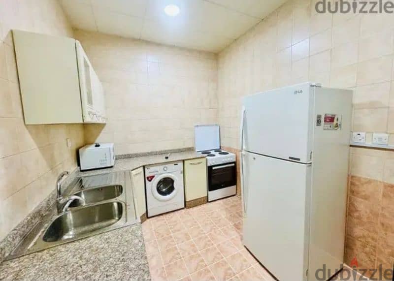 NO COMMISSION - FULLY FURNISHED 2 BHK FLAT IN BIN OMRAN 6