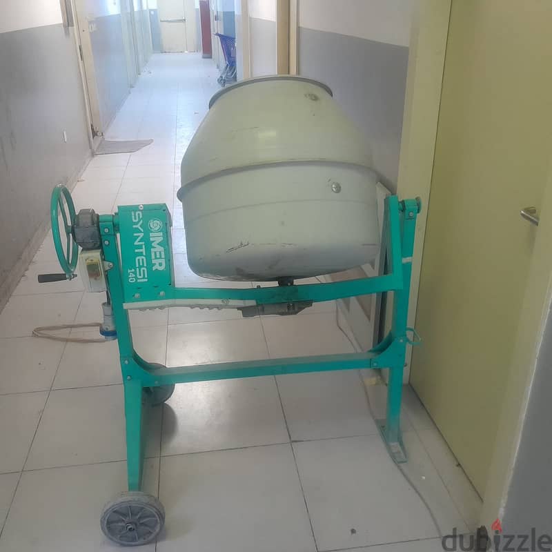 ELECTRONIC CONCRETE MIXER FOR SALE 1