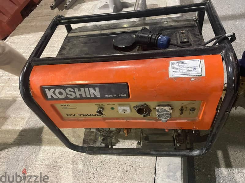 GOOD CONDITION GENERATOR FOR SALE 1