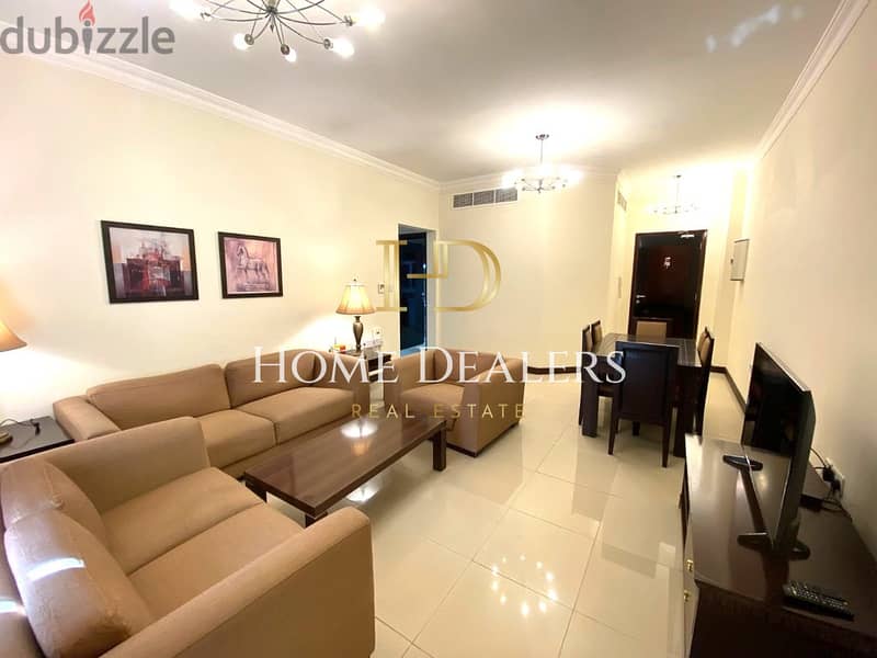 Fully Furnished 2BR Apartment for rent in Al Sadd 2