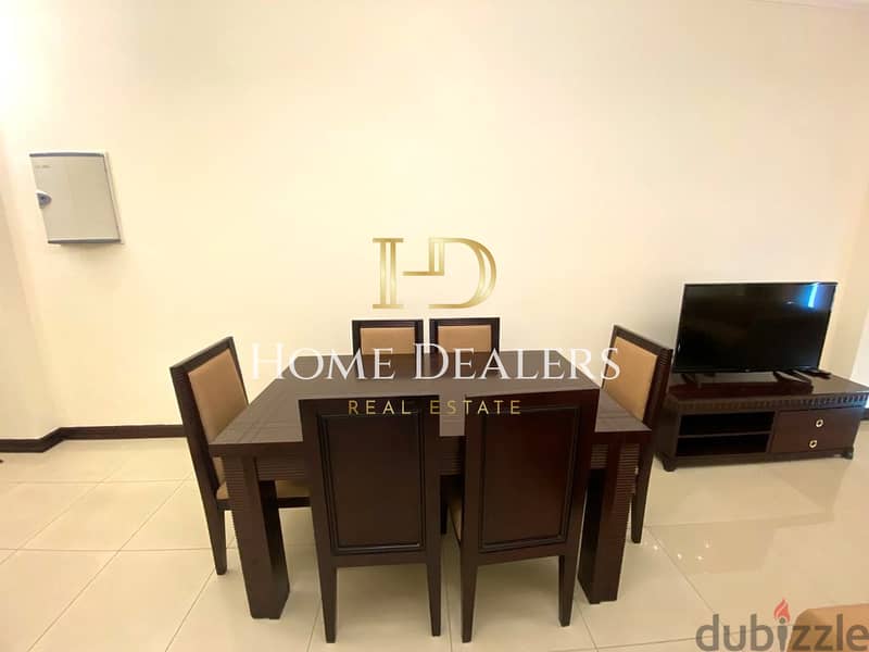 Fully Furnished 2BR Apartment for rent in Al Sadd 3