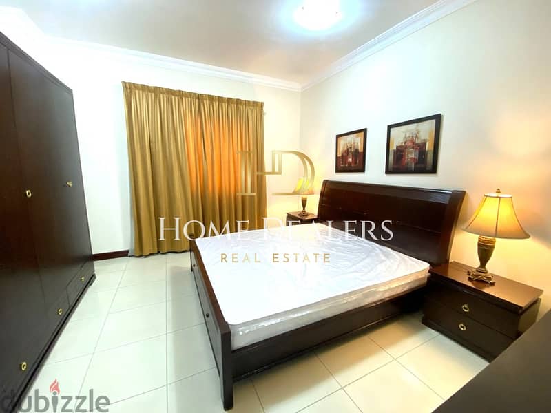 Fully Furnished 2BR Apartment for rent in Al Sadd 6