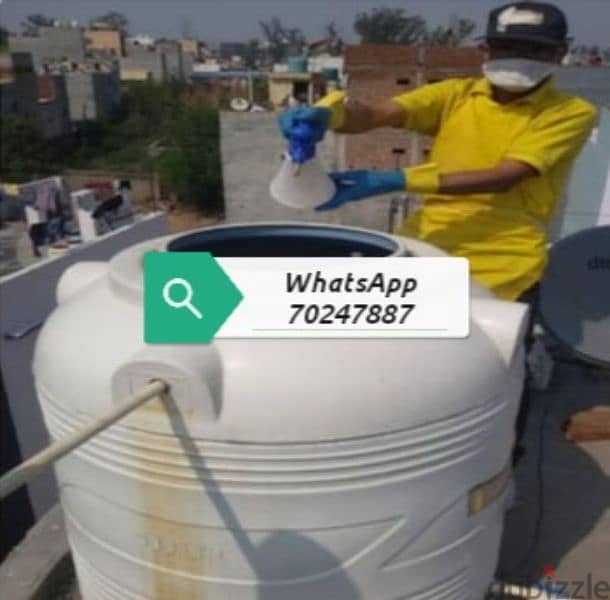 Water tank cleaning service 2