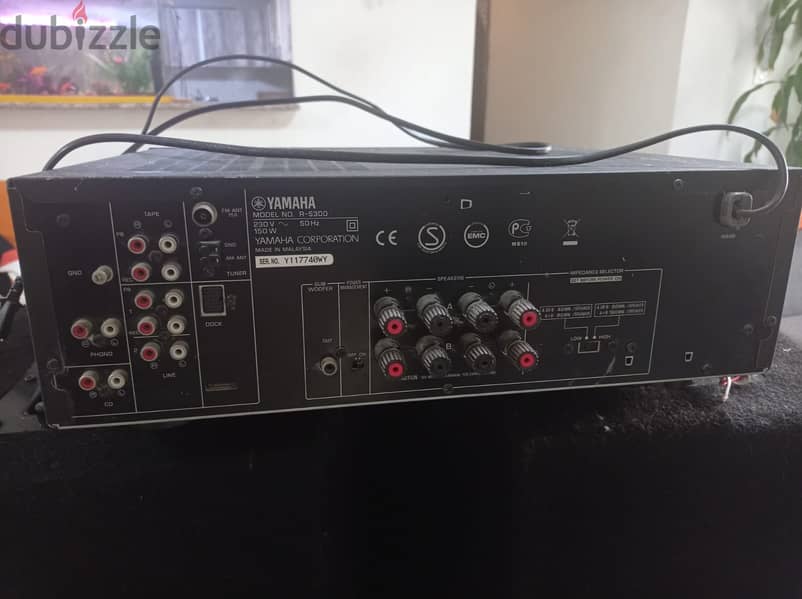 YAMAHA Amplifier with Speaker 3