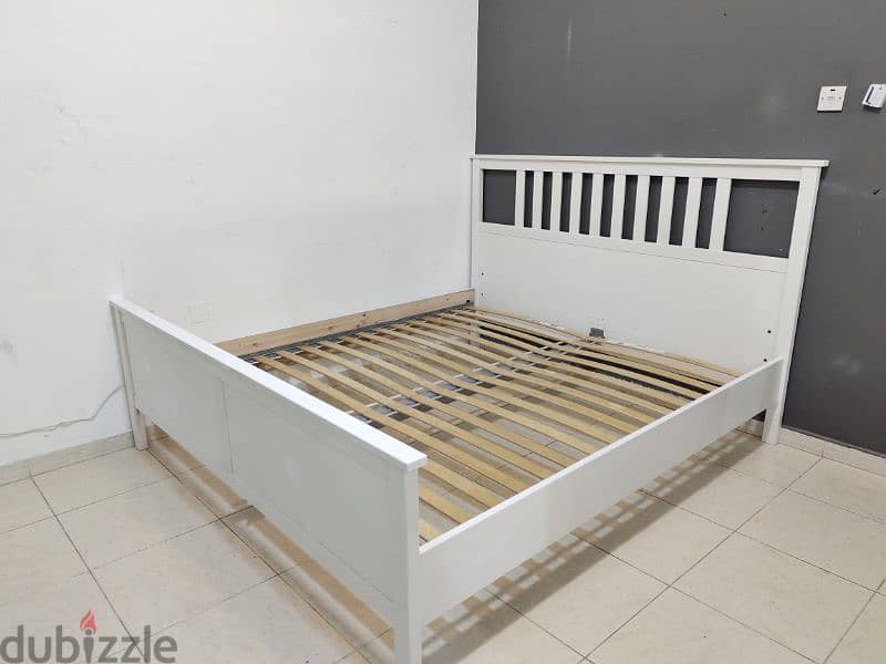 King size bed with mattress for sale IKEA 1