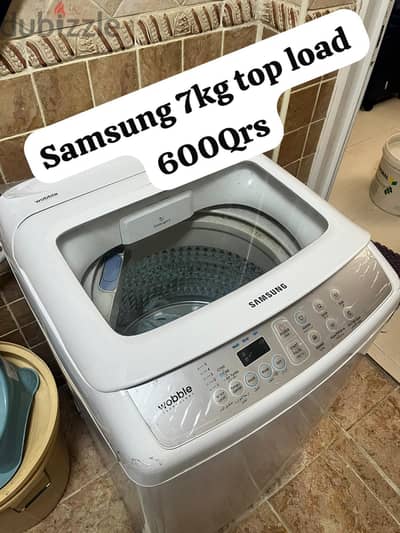 Samsung top load 7kg