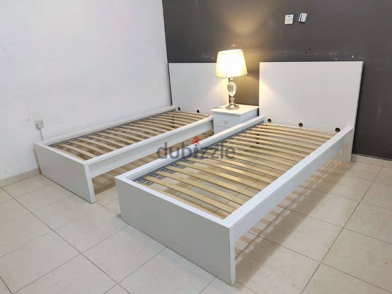 2 single bed with mattress for sale IKEA 2