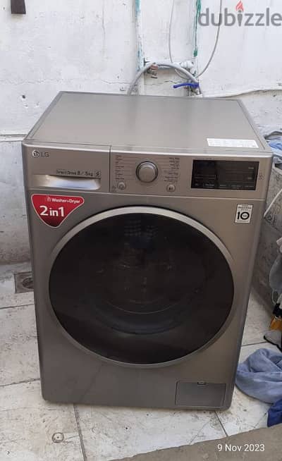 LG 8/5 KG WASHING MACHINE FOR SELL CALL Me. 70697610