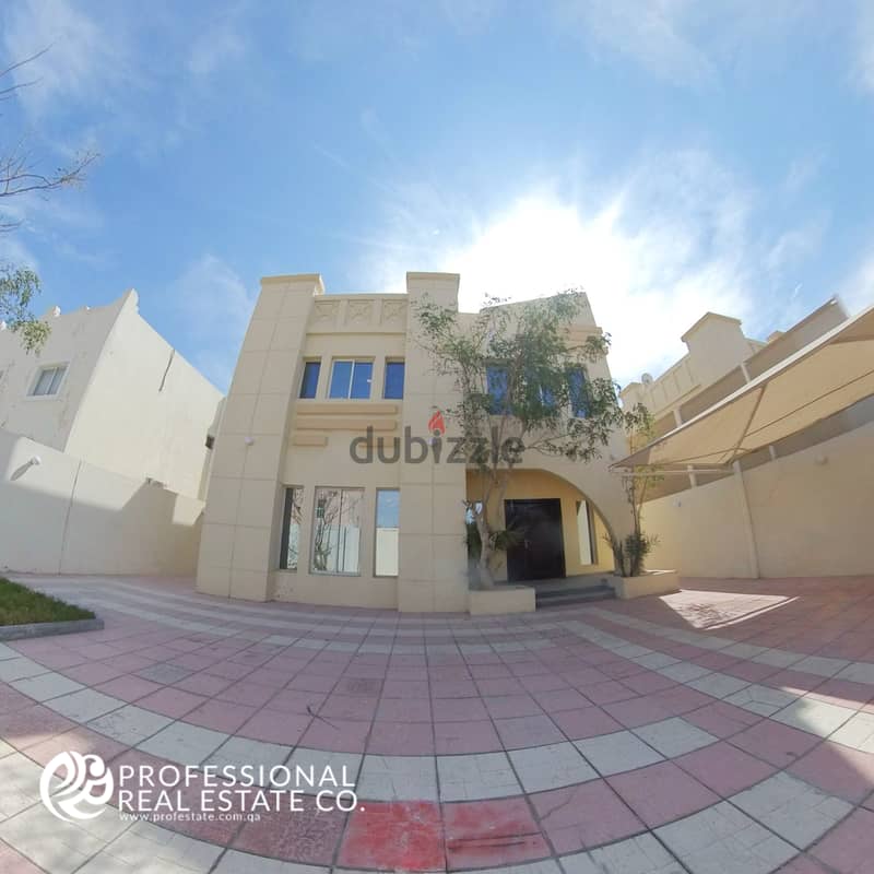 Unfurnished | 4 BHK Plus Maid's Room Standalone Villa in Ain Khaled 0