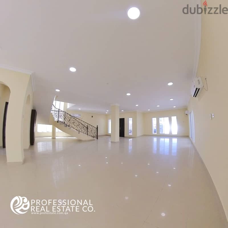 Unfurnished | 4 BHK Plus Maid's Room Standalone Villa in Ain Khaled 1