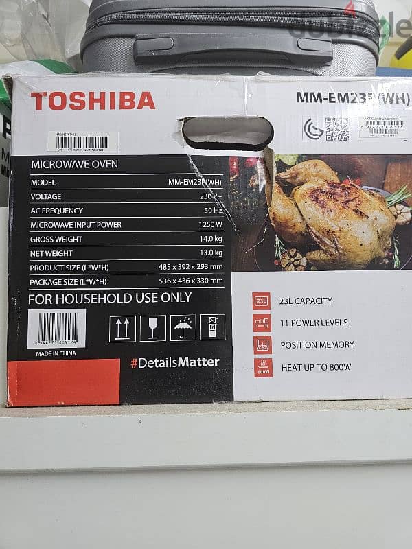 Toshiba Microwave Oven 3