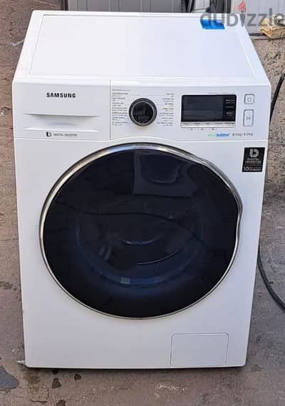 SAMSUNG 8/6 KG WASHING MACHINE FOR SELL CALL ME 70577993