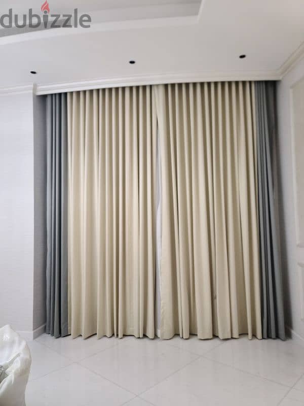 New model design curtains selling and fixing 8