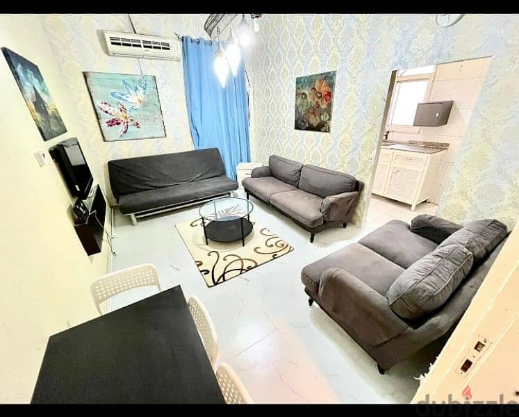 family furnishd 1BHK mathar qadeem with backyard QR3300 0