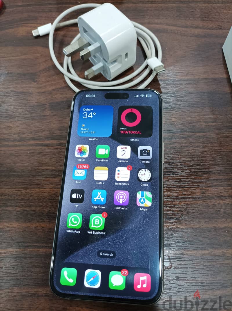 Iphone 15pro max 256gb 2 months warranty 4