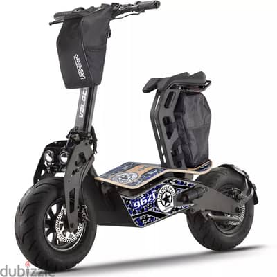 WhatsApp +31687040507 MotoTec Vulcan 1600W 48V Electric Scooter Blue