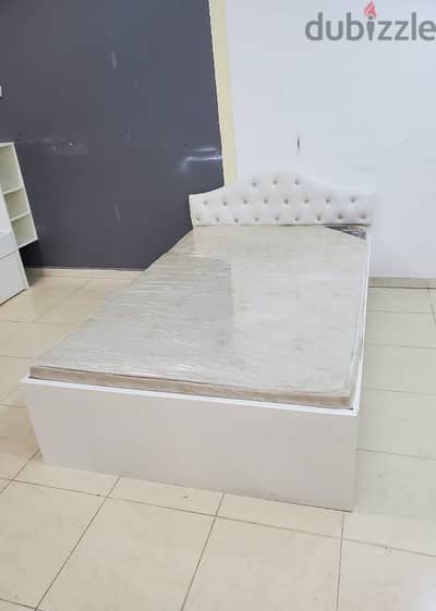 single bed with mattress for sale