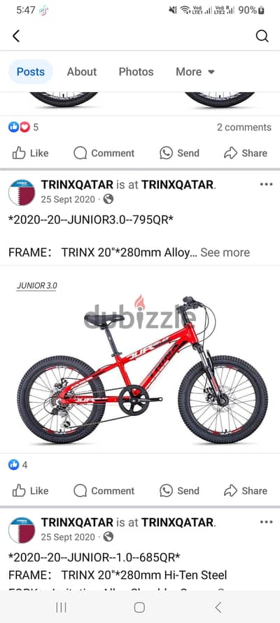 Trinx cycle