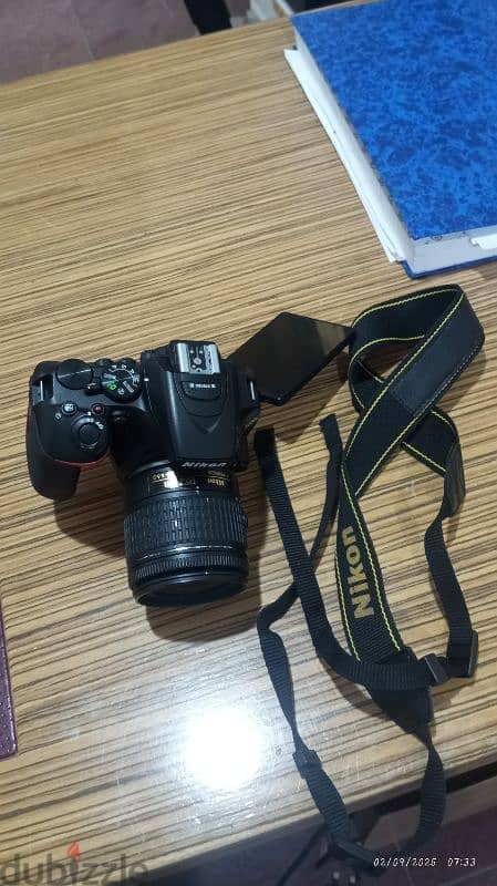 nikon d5600 with two lens 1