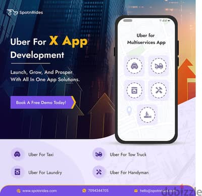 Next-Gen Uber for X App Development - SpotnRides