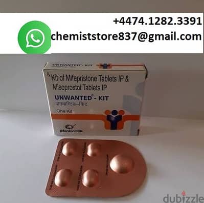 Mifepristone and Misoprostol​ Contact Whatsapp +447412823391