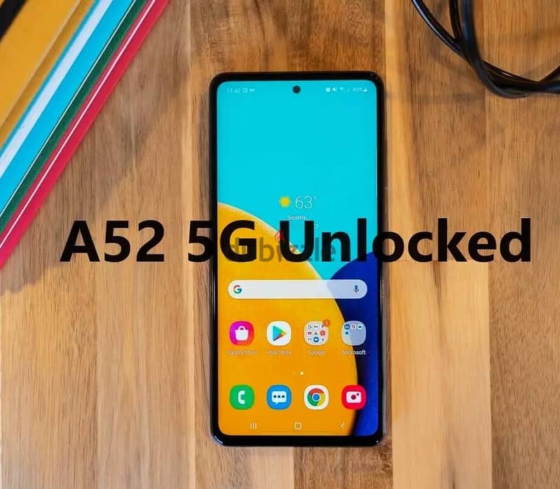 WhatsApp + 31687040507 Samsung Galaxy A52 5G 128GB LTE Black SM-A526 0