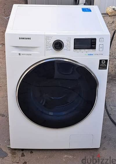 SAMSUNG 8/6 KG WASHING MACHINE FOR SELL CALL ME 70577993