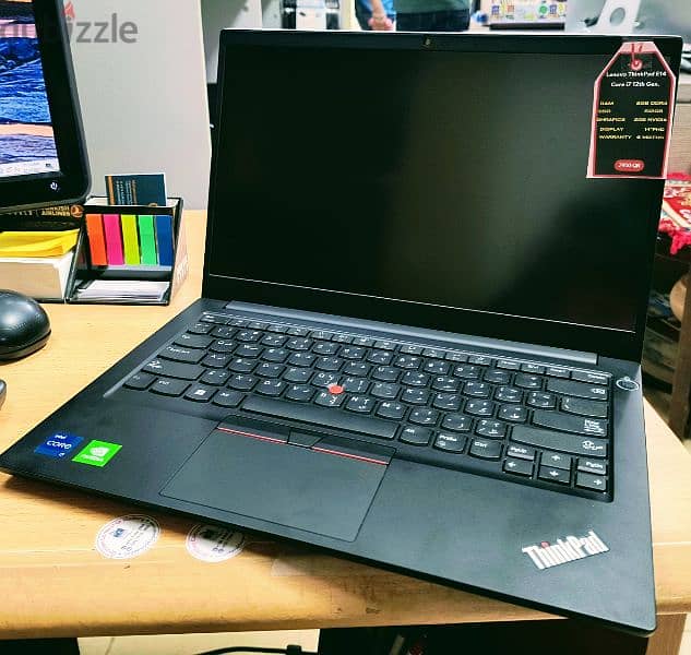 Lenovo Thinkpad E 14 Core i7 12th Gen 1