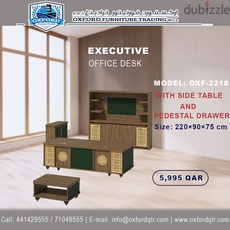 Executive Office Desk Set 0