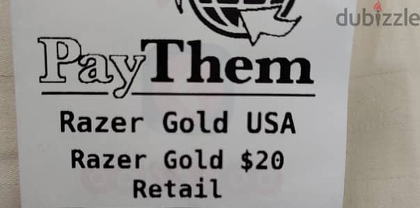 Razer Gold USA voucher