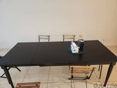 IKEA EXTENDABLE TABLE, USED BUT VERY GOOD CONDITION