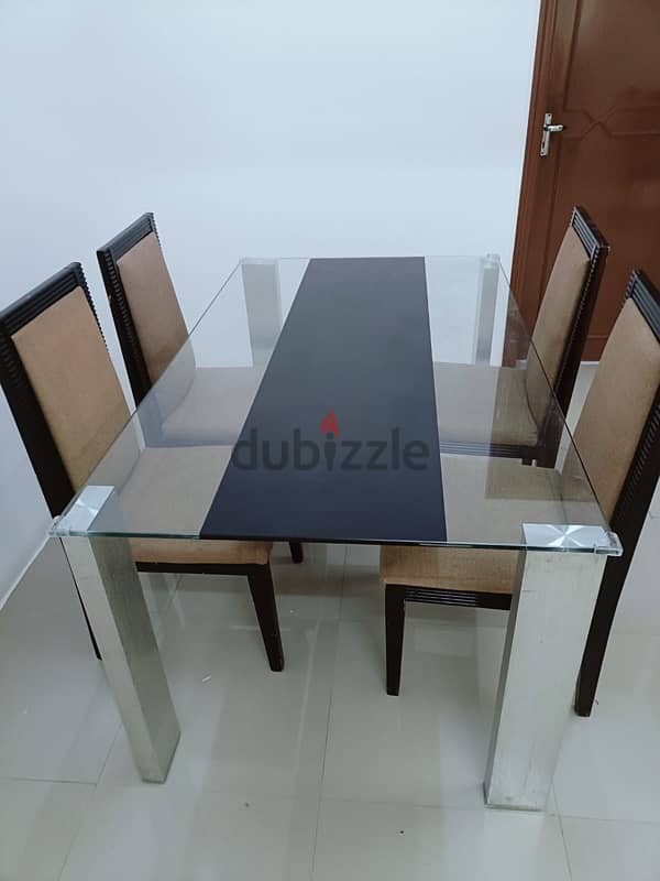 Bedroom set and dining table set 1