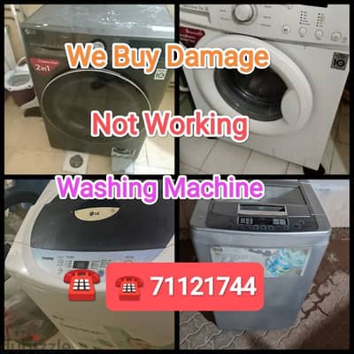 I Buy Damage Not Working Washing Machine