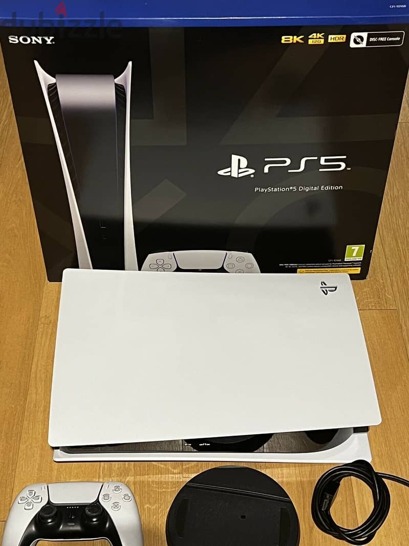 Sony - PlayStation 5 Digital Edition Console 1