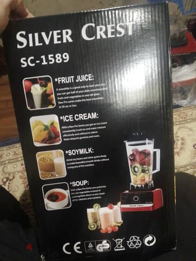 Silver crest blender with power ful